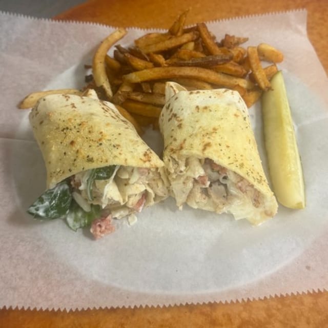 Chicken Bacon Ranch Wrap.