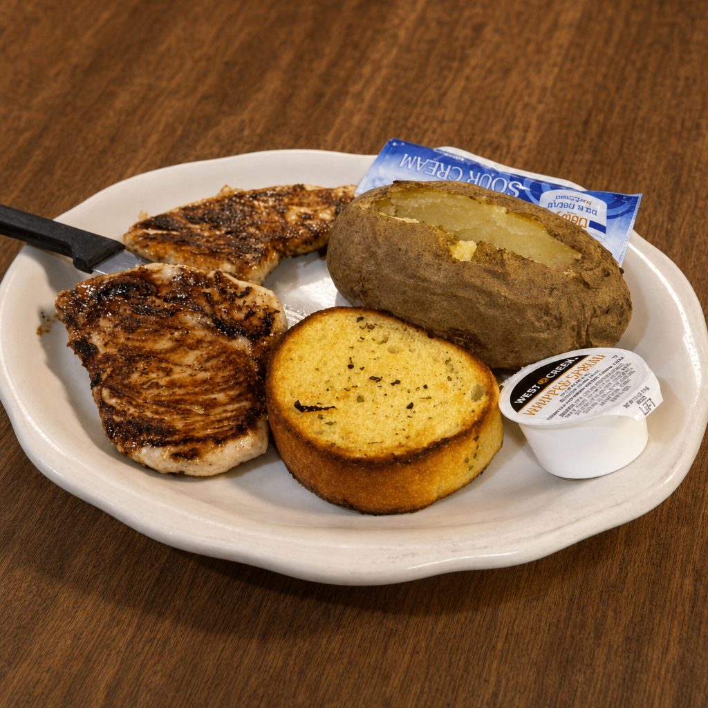 Grilled Chicken Breast Plate.