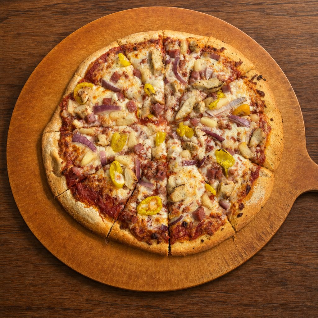 Hawaiian Pizza Large.