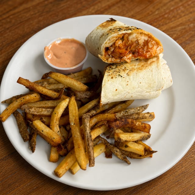 Chicken Parmesan Wrap.