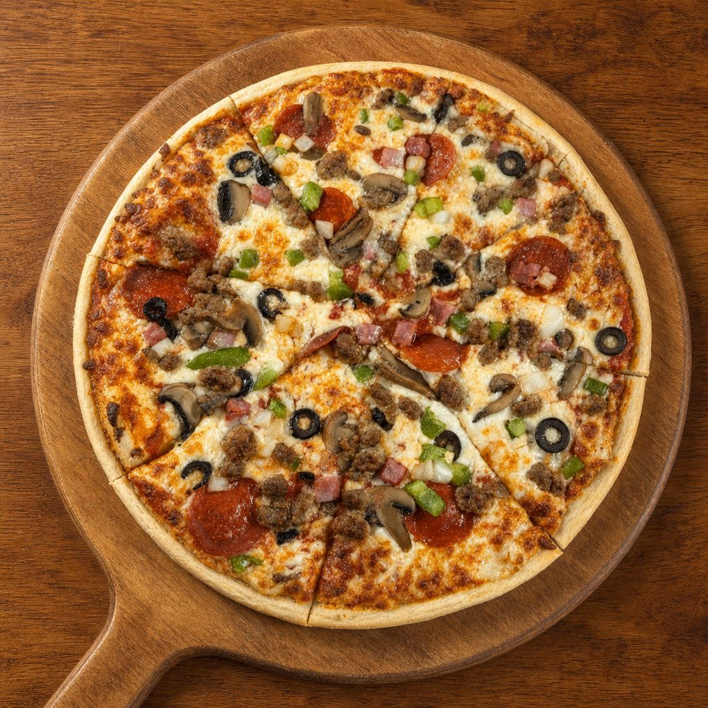 Medium 4+ Toppings.