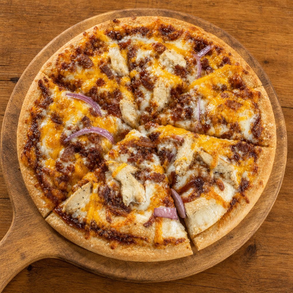 BBQ Chicken Pizza Small.
