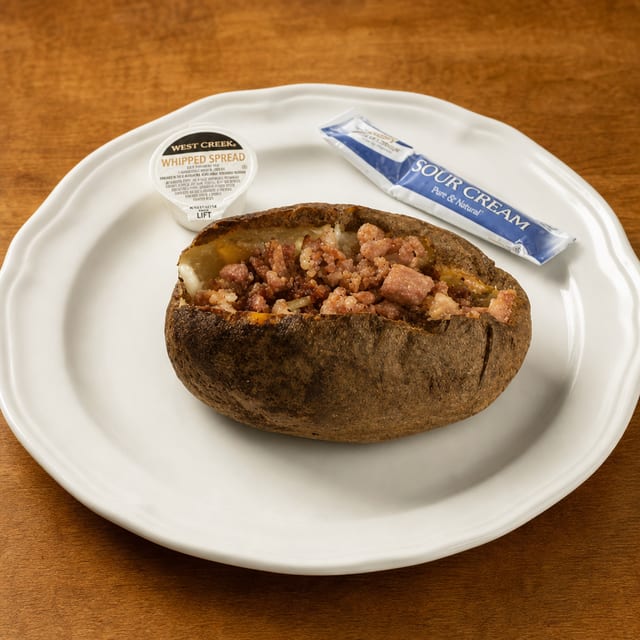 Cheese & Bacon Potato.