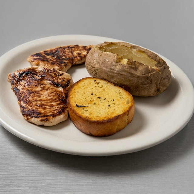 Grilled Chicken Breast Plate.