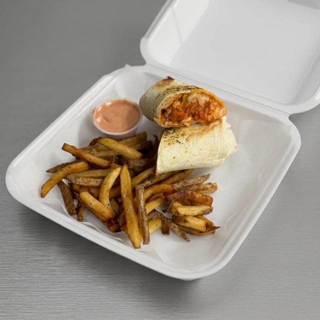 Chicken Parmesan Wrap.