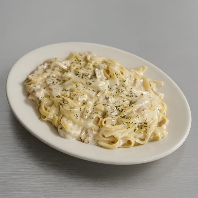 Chicken Alfredo.